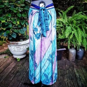 NWOTReversible, Silk, Fisherman Pants